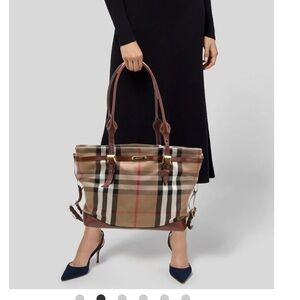 Burberry House Check Marta Dark Tan